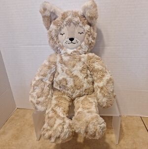 Slumberkins LYNX KIN Tan Spotted 14" Plush Leopard Cat Self Expression Lovey